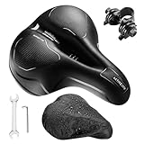 Fahrradsattel, Bequemer Weich Memory Foam Fahrradsitz, Ergonomischer...