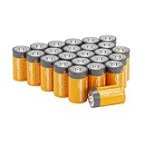 Amazon Basics Allzweck-Alkali-Batterien vom Typ D (Monozellen), 1,5 V, 5...