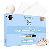 Cosmeau Waschmittel Blätter Meeresbriese - bis zu 120 Waschgänge (120...