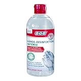 SOS Hände-Desinfektion Intense (1x 500ml) - beseitigt 99,99% Bakterien,...