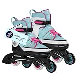 HUDORA Inline Skates Basic in Blue/Mint - Inliner für Kinder & Jugendliche...