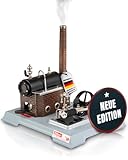 Wilesco D10 Dampfmaschine - Robuster Messingkessel 155 cm³,...