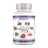 BIOMENTA Super7 – 120 hochdosierte Multifrucht Kapseln - Beeren Mix mit...