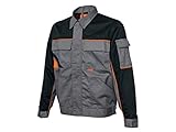 Profesional Arbeitsjacke Sicherheitsjacke Jacke Grau Arbeitsschutzjacke...