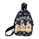 Qsvbeeqj Kleine Rucksack Crossbody Slings Bag Kinder Brust Daypack Fannys...