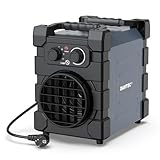 DAHTEC Professioneller Heizlüfter mit Schwerem Stahlgehäuse 3000 Watt...