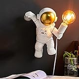 ACMHNC Kinder Wandlampe Mit Stecker, Astronaut Wandleuchte Kinderzimmer Mit...