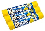 Vallian - Extra Große GELBE Müllsäcke 120 Liter - Abmessungen 80 x 110...