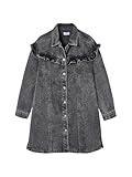 JONEN Jeanskleid mit Volants Mädchen Grauer Denim 134