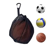 Einzelne Balltasche - Volleyball-Netztasche, Große Tasche Netzgewebe |...