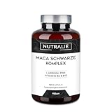 Maca Kapseln 32.000 mg – Leistung 20:1 - Maca Schwarze L-Arginin Zink B6...