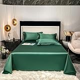 JIANINGHOME Bettlaken ohne Gummizug 200x230cm Baumwolle, auch...