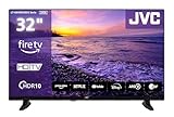 JVC Fernseher 32 Zoll Fire TV HD-Ready Smart TV HDR Fernseher mit Alexa...