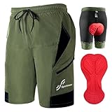 Sportneer Fahrradhose Herren MTB Hose Radlerhose Herren Radhose...