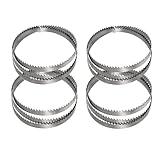 4er Set Sägeblatt Sägeband Bandsägeband Bandsägeblatt 1425 x 6.35 x...