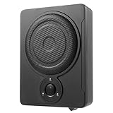 BraveeFly 8 Zoll 300W Auto Subwoofer,Kompakt Kfz Aktiv Bassbox mit Kabel...
