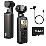 ydi 4K Körperkamera Bodycam Video & Audio Taschen Mini Vlog Cam 270°...