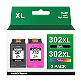 VVQV 302 Druckerpatronen XL Multipack Ersatz für HP 302 Druckerpatronen...