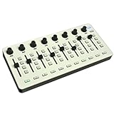 M-Vave SMC-Mixer – Kabelloser Bluetooth-MIDI-Controller/Mixer mit 8...