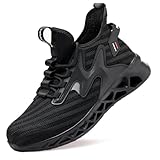 LUDEY Arbeitsschuhe Herren Wasserdicht Sicherheitsschuhe Sneaker...