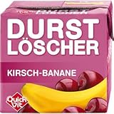 24 Packungen a 500ml Durstlöscher Quickfit Kiba Banane Sauerkirsch mit...