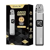 SMOK Arco Digi Pod Kit E Zigarette 1300mAh Akku 5W-30W Leistungsbereich 3ml...
