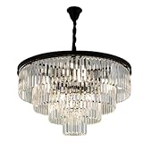 NOKXDKJWT E14 American Light Kristallleuchte, 15 Köpfe, Moderne, einfache...