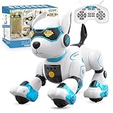 PRANITE Roboter Hund, Programmierbarer Roboterhund Kinder Ferngesteuerter...