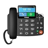 Bumiva TUYA WiFi Videoaufzeichnungstelefon Schnurloses SIM-Kartentelefon...