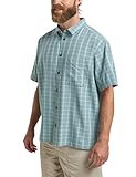 Jack Wolfskin Herren Meseta Shirt Hemd, Check Dark Navy, L EU