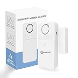 Easick Fensteralarm Türalarm mit Funktionsanzeige 130dB Tür/Fenstersensor...