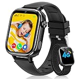 Sanorum Smartwatch Kinder, 4G Kinder Smartwatch mit GPS und Telefon,...