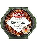 DREISTERN Cevapcici 400g I Mit Paprika & Reis I Herzhaftes Fertiggericht in...