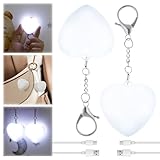 2 Stück Handtaschenlicht mit Sensor Taschenlicht für Handtasche USB 2...