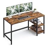 VASAGLE Tisch, Computertisch, Bürotisch, 140 x 60 x 76 cm, moderner Stil,...