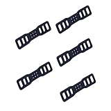 kwoifioy 5pcs Fahrräder Lampe Silicones Straps Durabilitätsbereitungsband...