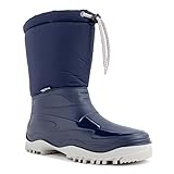 demar. Winterstiefel Schuhe gefüttert PICO, Blau, 39/40 EU