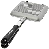 G8DS® Sandwich Maker Chrom Camping Outdoor Gaskocher Burger Gas Angeln...