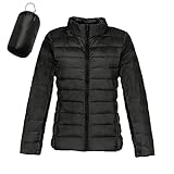 Leichte Daunenjacke Damen Puffer Jacke Damen Leichter Daunenmantel...