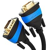 KabelDirekt – 2m – VGA Monitor Kabel für maximale Bildqualität durch...