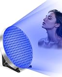 Solarium für Zuhause,460NM Tragbare Rund Bräunungslampe Mit 250 Stück...