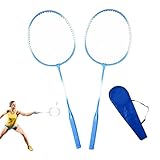 Badmintonschläger-Set: Professionelle tragbare Outdoor-Ausrüstung für 2...