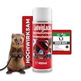 LudwigLacke Marderschutzspray Kabelschutzspray 400 ml – Zuverlässiger...