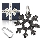 18-in-1 Edelstahl Schneeflocken Multi-Tool, Schneeflocken...