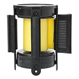 NIYANGLE Einziehbares Absperrband PVC Warnband Gelb Robustes Absperrseil...