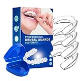 Knirscherschiene für Nacht, Zahnschiene Mundschutz Set, Aufbissschiene...