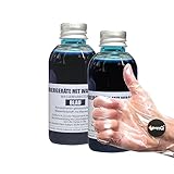 LevinQ Rudergerät Tankwasserfarbe Jahrespackung Blau 2 x 55ml mit...