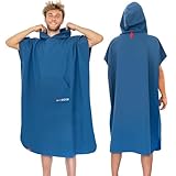 AUTDOOR® Mikrofaser Badeponcho Damen & Herren - nachhaltig aus 100%...