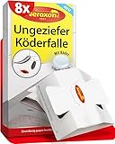 Aeroxon Ungeziefer Köderdose – 8X Insektenfallen zur Überwachung und...