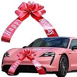 Rote Schleife für Auto, Gloryit Geschenkschleife groß Schleife für...